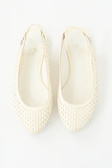 Dolce & Gabbana Patent Woven Slingback Flat