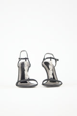 Dolce & Gabbana Satin & Crystal Sandal