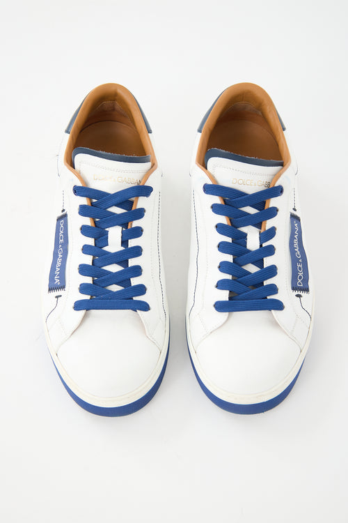 Dolce & Gabbana Leather Roma Sneaker