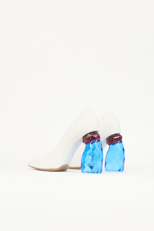 Dries Van Noten FW 2017 Canvas Pump