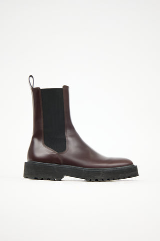 Dries Van Noten Leather Chelsea Boot