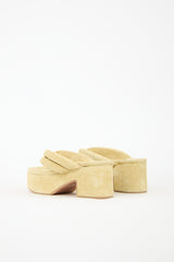 Dries Van Noten Suede Platform Sandal