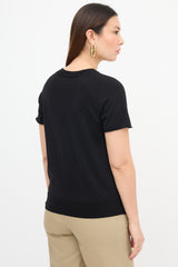Dries Van Noten Wool Pleat Neck Top