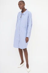 Dries Van Noten Striped Shirt Dress