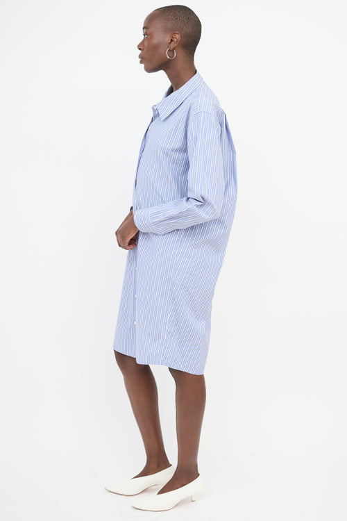 Dries Van Noten Striped Shirt Dress