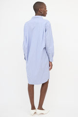 Dries Van Noten Striped Shirt Dress