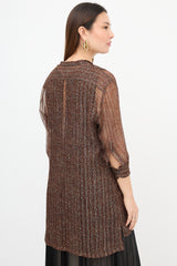 Dries Van Noten Sheer Printed Blouse