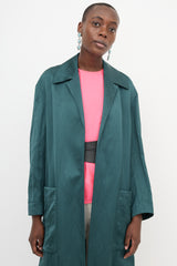 Dries Van Noten Satin Duster Coat