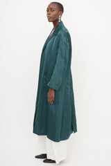 Dries Van Noten Satin Duster Coat