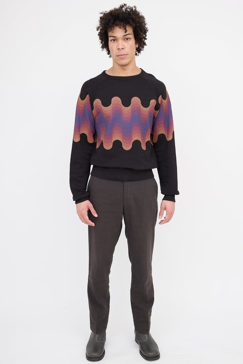 Dries Van Noten X Verner Panton Wave Sweatshirt