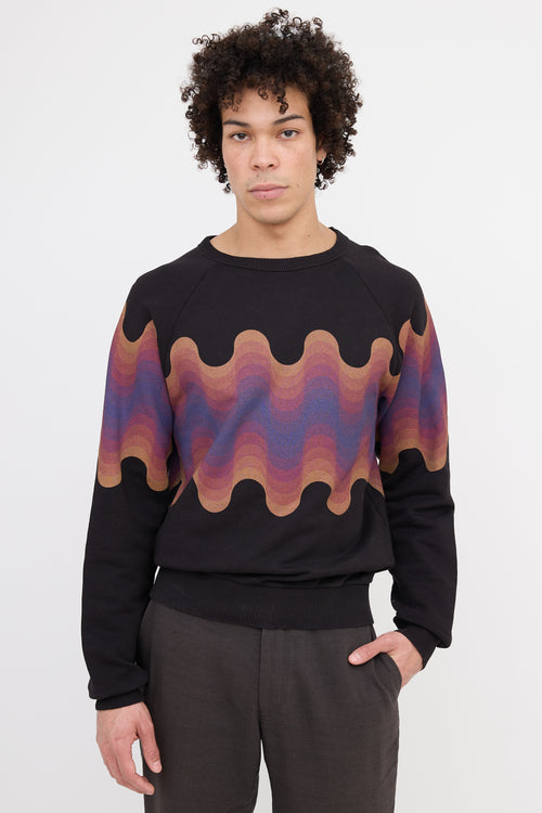 Dries Van Noten X Verner Panton Wave Sweatshirt