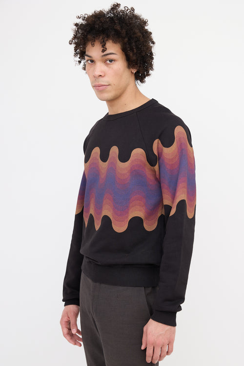 Dries Van Noten X Verner Panton Wave Sweatshirt