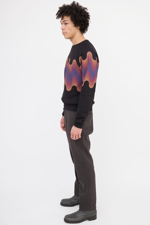 Dries Van Noten X Verner Panton Wave Sweatshirt