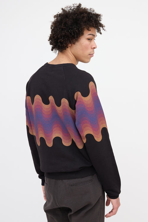 Dries Van Noten X Verner Panton Wave Sweatshirt