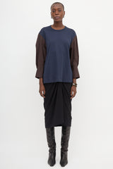 Dries Van Noten Heris Colour Block Top