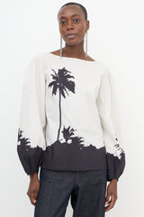 Dries Van Noten x Len Lye SS 2021 Palm Blouse