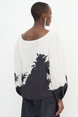 Dries Van Noten x Len Lye SS 2021 Palm Blouse