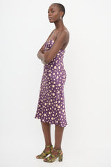 Dries Van Noten Silk Polka Dot Dress