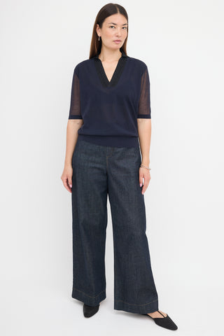 Dries Van Noten Sheer Polo