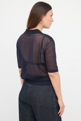 Dries Van Noten Sheer Polo