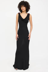 DSquared2 Beaded Jewel Cowl Dress