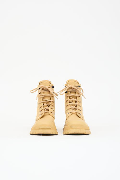 DSquared2 Canvas Tank Combat Boot