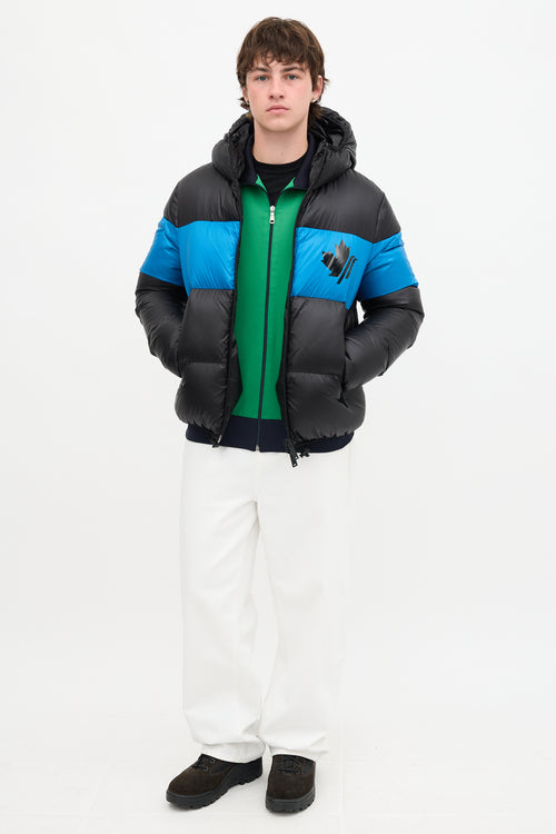 DSquared6 Down Colour Block Puffer Jacket