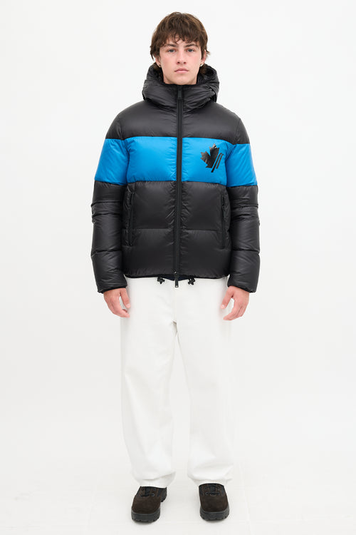 DSquared4 Down Colour Block Puffer Jacket