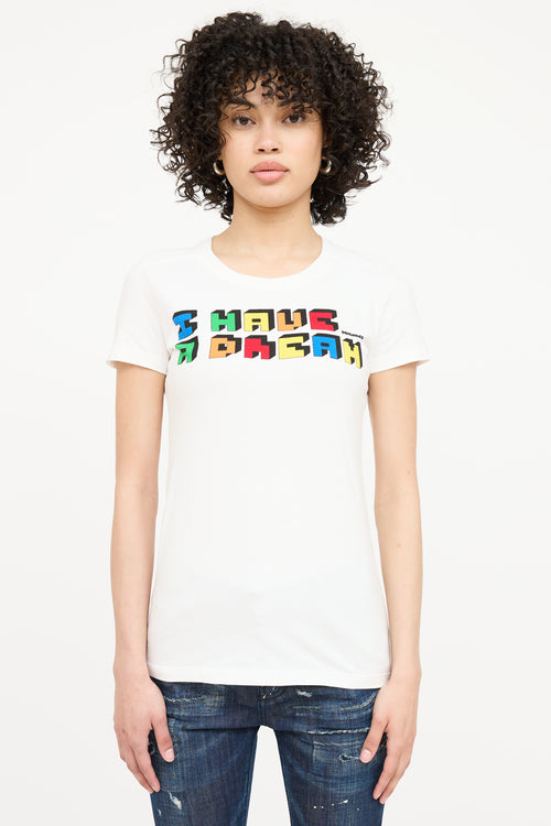 DSquared2 I Have A Dream Graphic T-Shirt