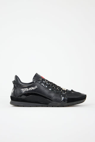 DSquared2 Leather Kick It! 1964 Sneaker