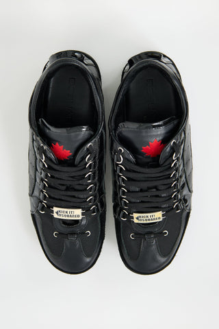 DSquared3 Leather Kick It! 1964 Sneaker