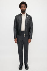 DSquared2 Leather Biker Jacket