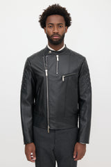 DSquared2 Leather Biker Jacket