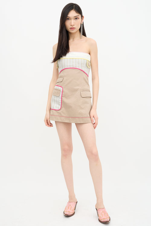 DSquared3 SS 2005 Deconstructed Mini Dress