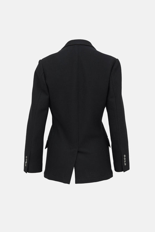 Wool Two Button Blazer
