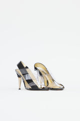 Dolce & GabbanaPatent & PVC Strappy Pump