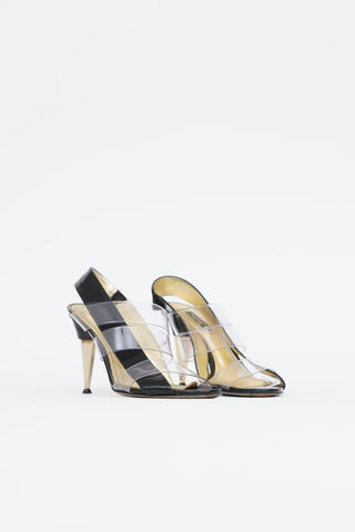Dolce & GabbanaPatent & PVC Strappy Pump