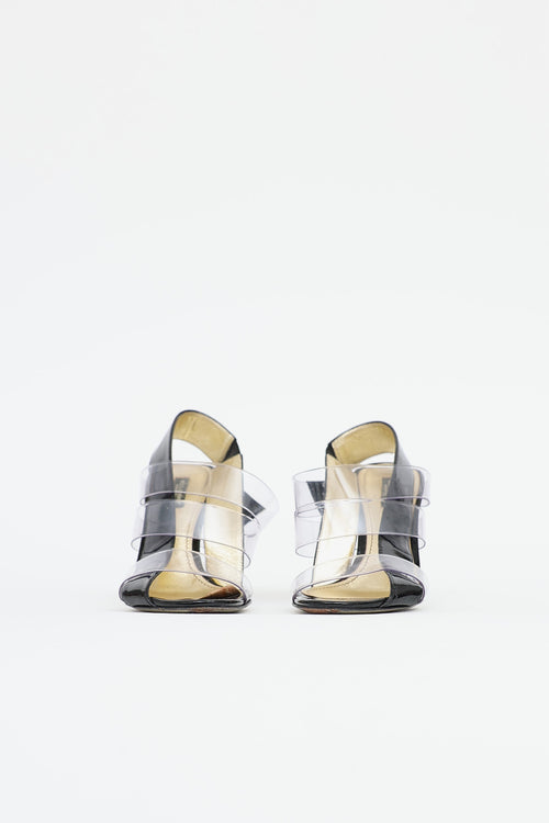 Dolce & GabbanaPatent & PVC Strappy Pump
