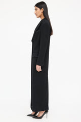Dolce & Gabbana Wool Button Coat