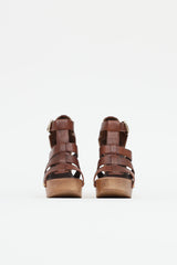 Dolce & GabbanaWood Platform Sandal
