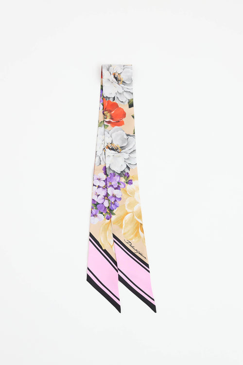 Dolce & Gabbana Floral Twilly 