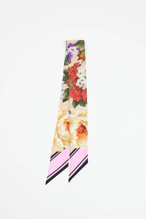 Dolce & Gabbana Floral Twilly 