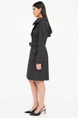 Dolce & Gabbana Double Breasted Trench Coat
