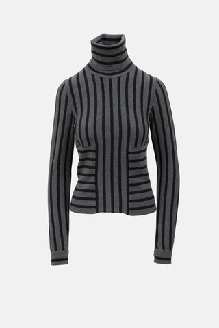 Dolce & Gabbana Wool Striped Top