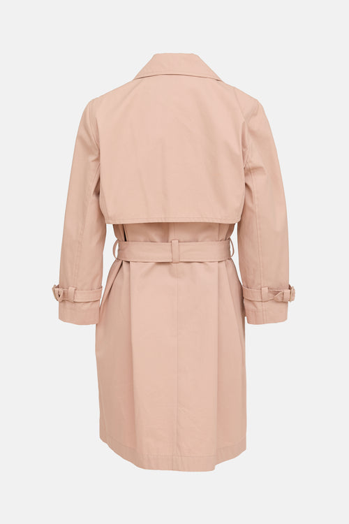 Dolce & Gabbana Double Breasted Trench Coat