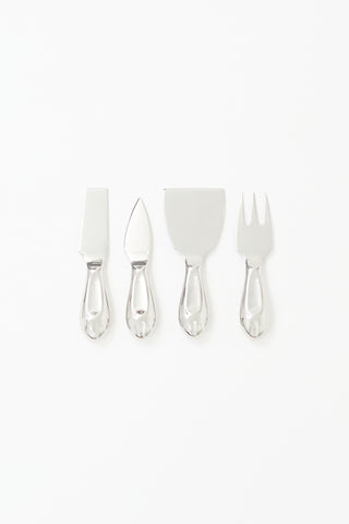 Danesco Stainless Steel 4 Piece Cheese Cutlery