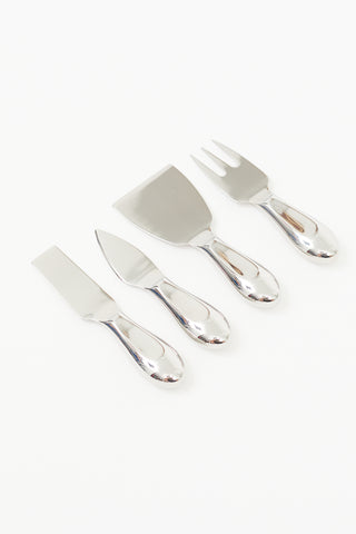 Danesco Stainless Steel 4 Piece Cheese Cutlery