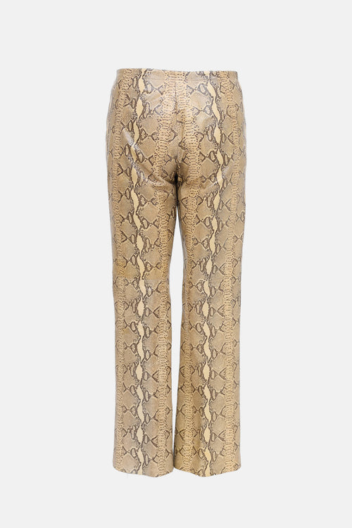 VSP Archive Printed Leather Pant