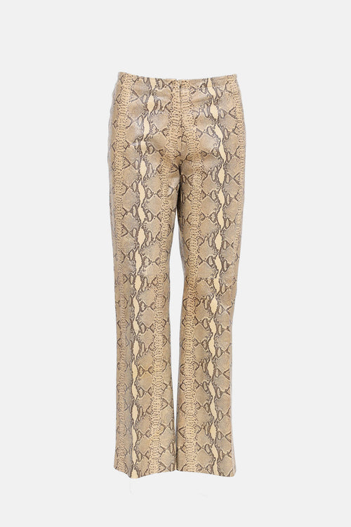 VSP Archive Printed Leather Pant