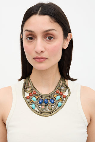 Dannijo Stone Bib Necklace